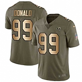 Nike Rams 99 Aaron Donald Olive Gold Salute To Service Limited Jersey Dzhi,baseball caps,new era cap wholesale,wholesale hats